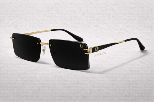 LF Signature Sunglasses — Black